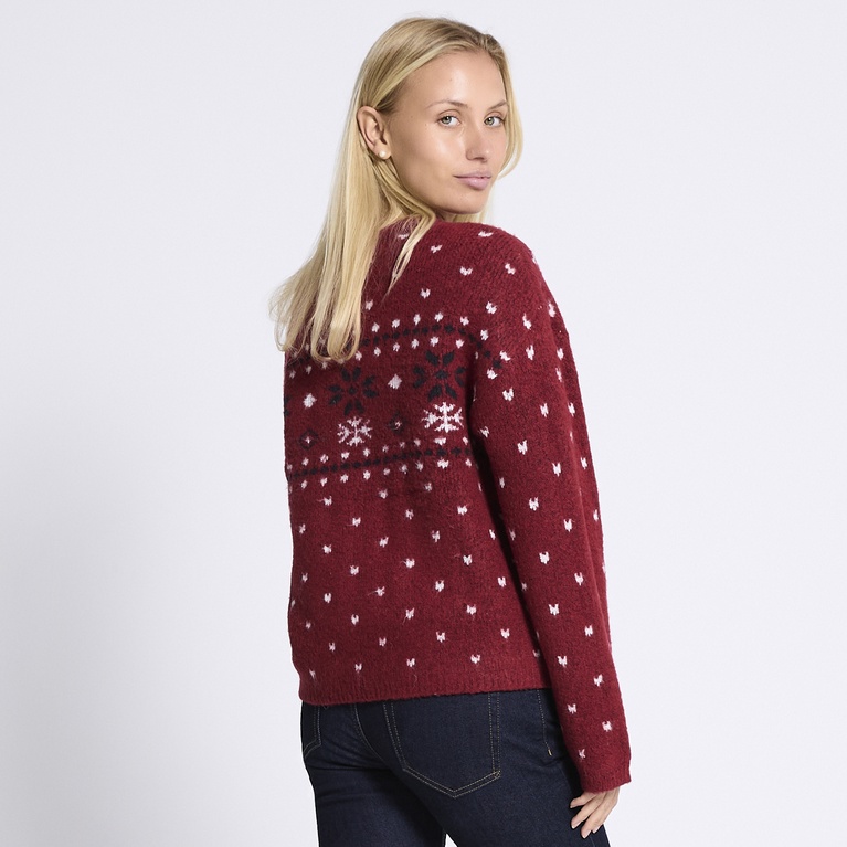 Kuviollinen neulepaita "Elvie